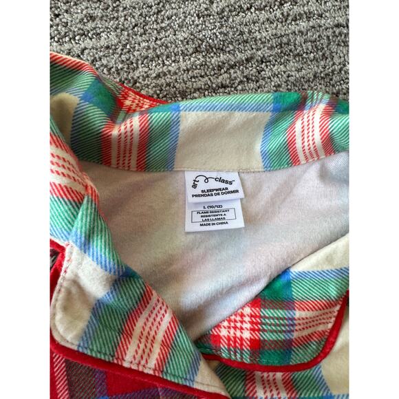 Art Class Flannel Pajama Set.  Size 10/12 - Picture 2 of 3